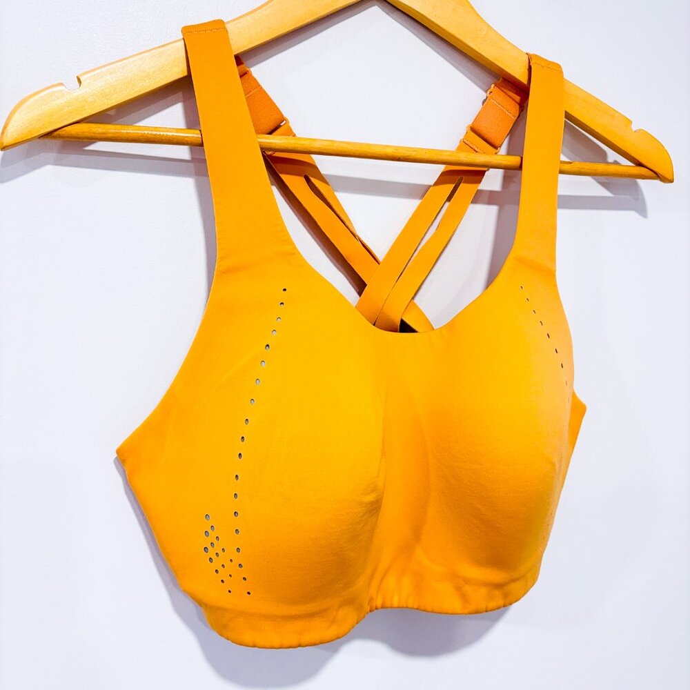 LULULEMON Orange Airsupport sports bra | Supportive athleisure | 38C‎ - Picture 4 of 6